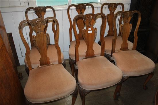 Six chairs